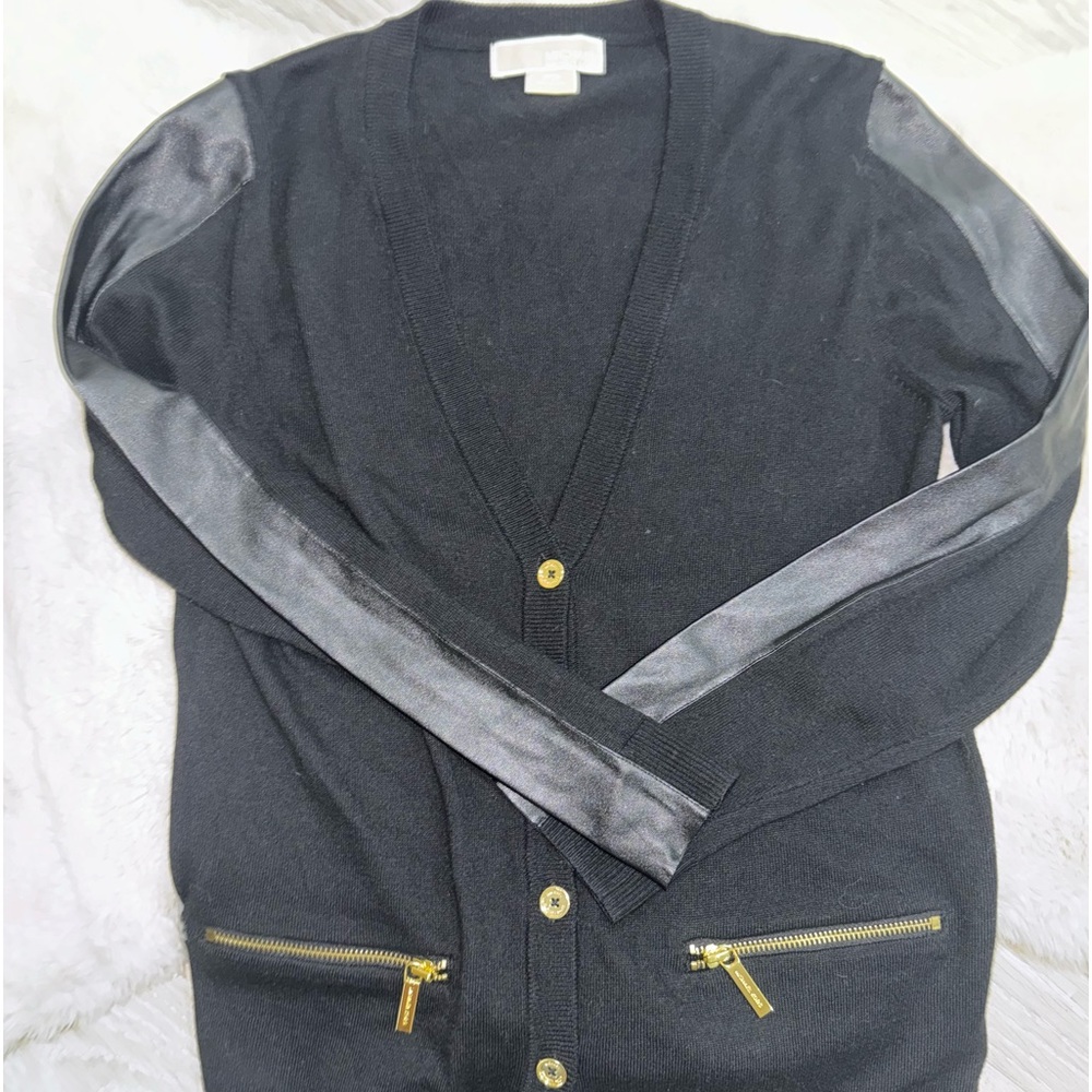 Michael Kors cardigan, black size petite small